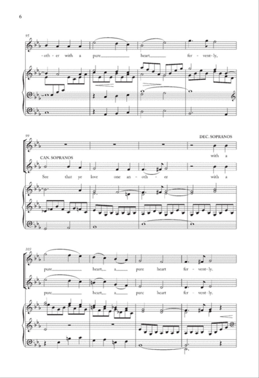Blessed Be The God And Father Choir scores gallery preview page 6