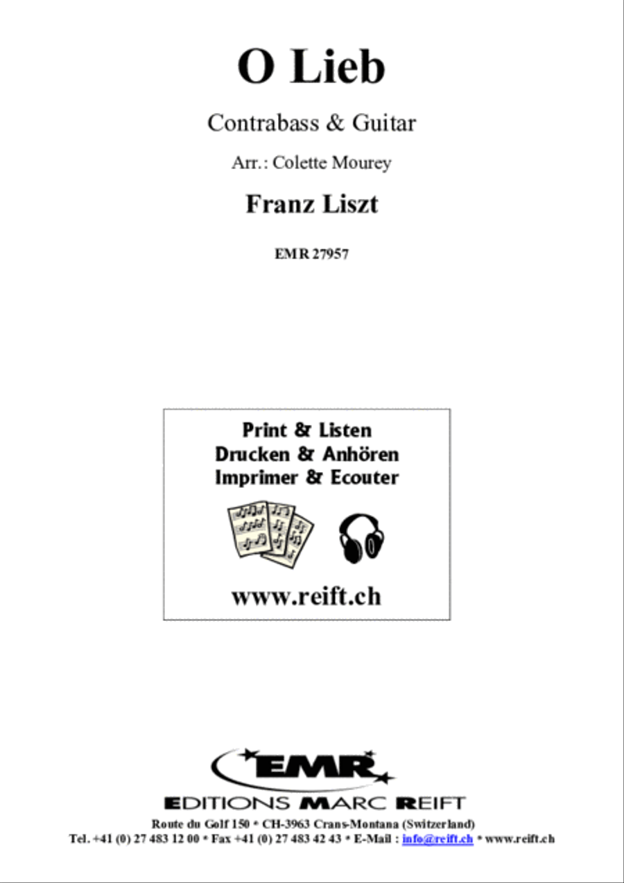O Lieb Double Bass scores gallery preview page 2