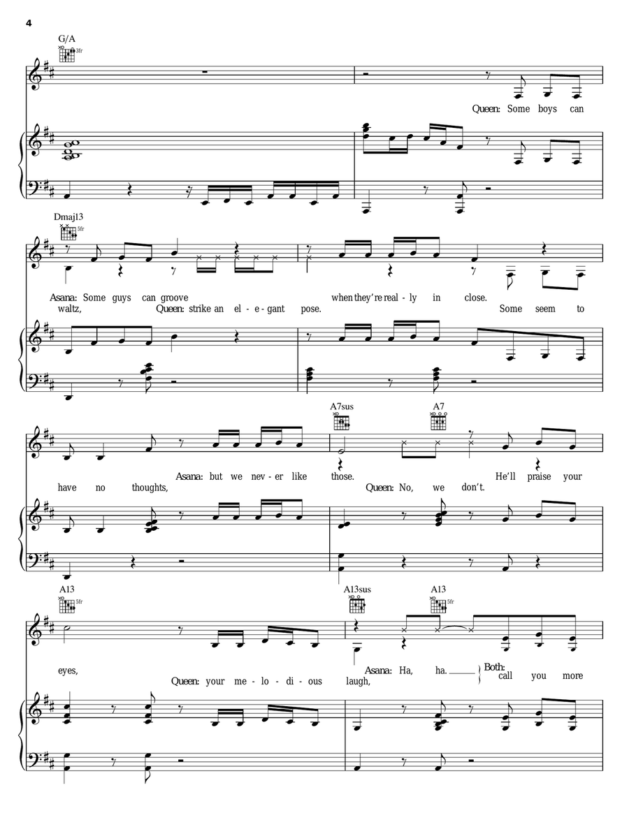 Your Crowning Glory Your Crowning Glory Piano, Vocal, Guitar scores gallery preview page 4