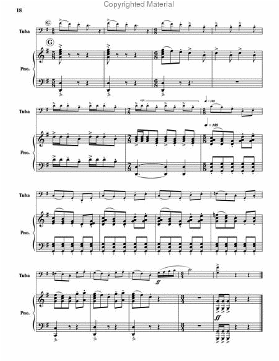 Directions Directions Tuba scores gallery preview page 7
