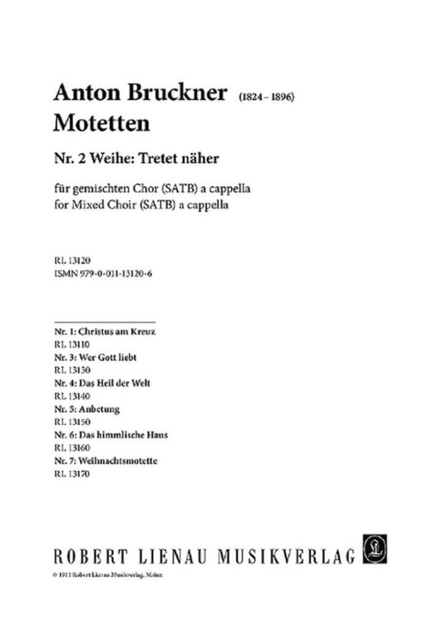 Motetten Motetten 4-Part scores gallery preview page 1