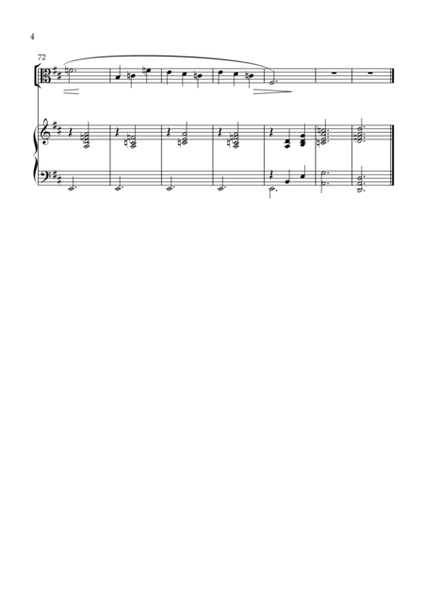 Gymnopédie nº 1 - For Viola and Piano image number null