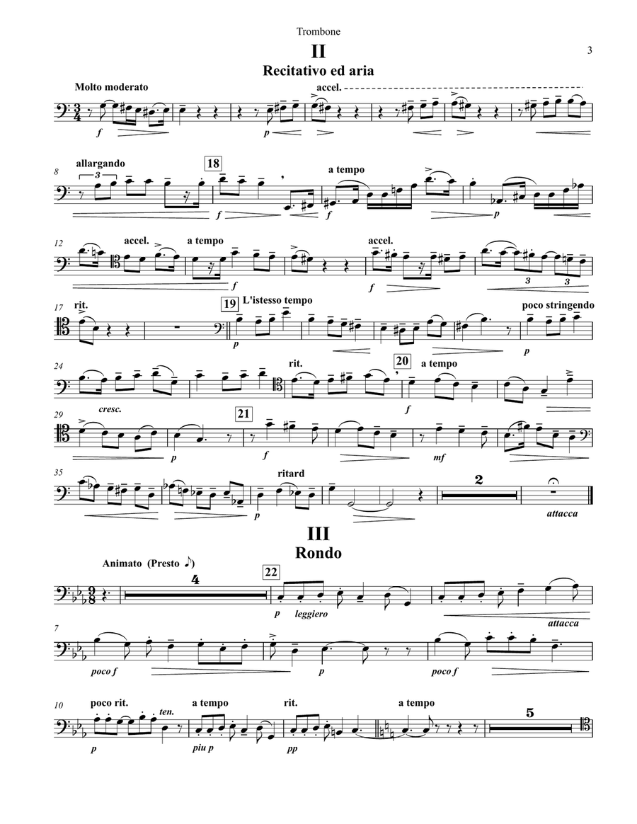 Sonatina for Trombone & Piano