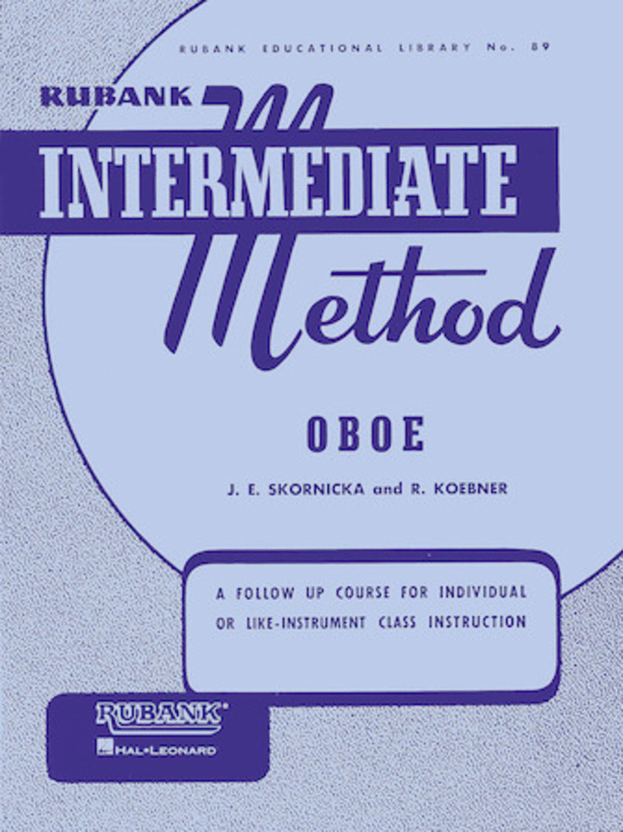 Rubank Intermediate Method - Oboe (Vocal)