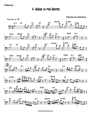 Wade In The Water - C Bass Clef