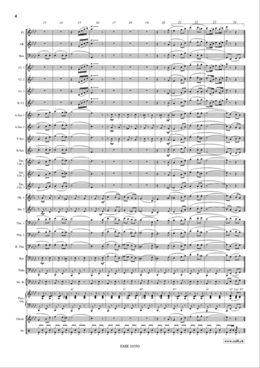 Bohemian Dance Party Bohemian Dance Party Concert Band scores gallery preview page 5