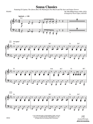 Sousa Classics: Piano Accompaniment