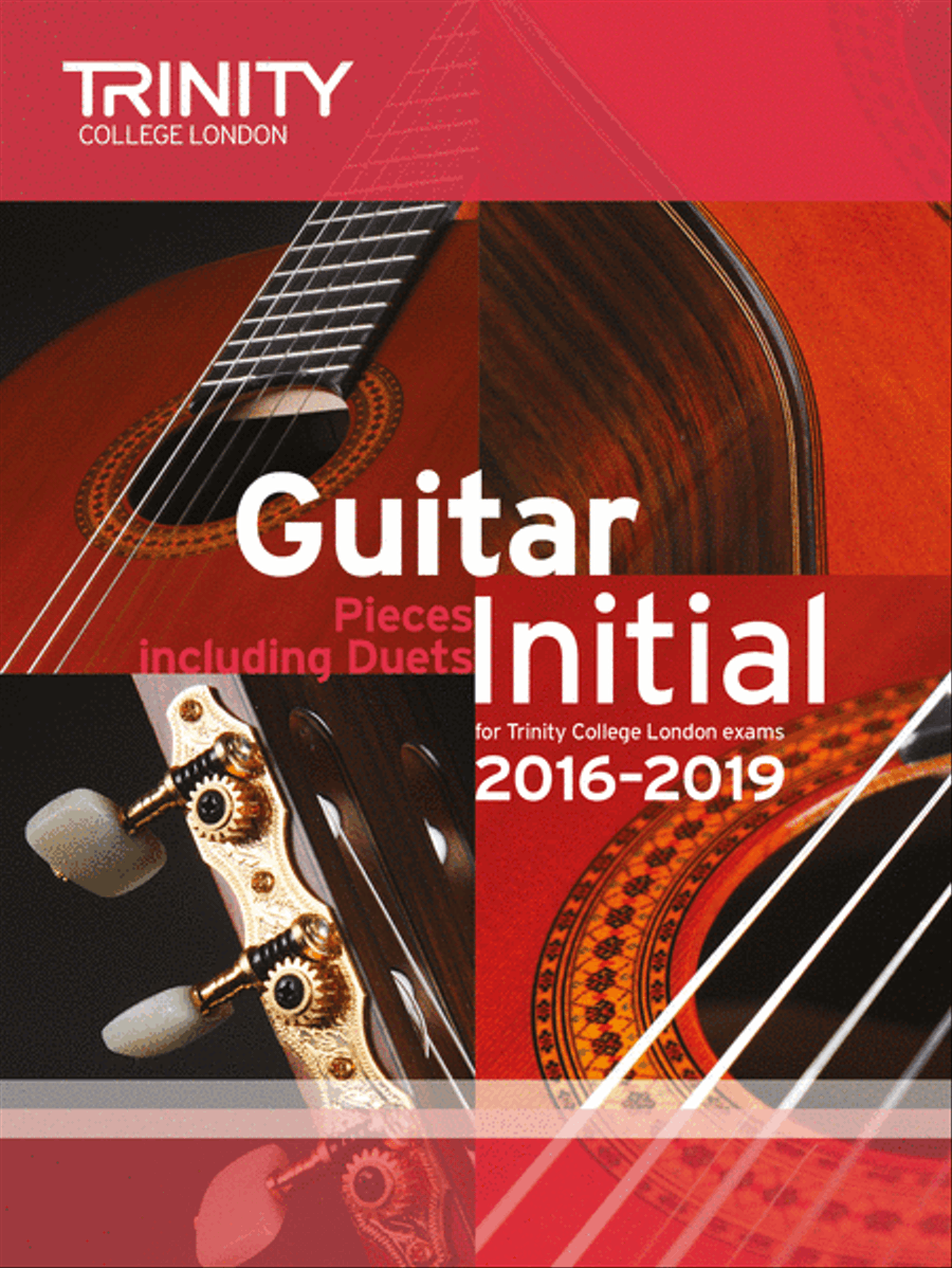 Guitar Exam Pieces 2016-2019: Initial Classical Guitar scores gallery preview page 1
