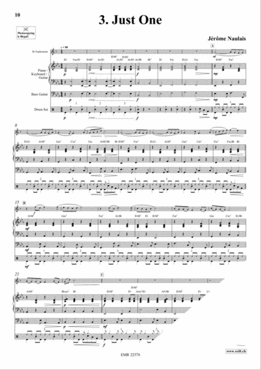 Play With Your Band Volume 3 Euphonium scores gallery preview page 5