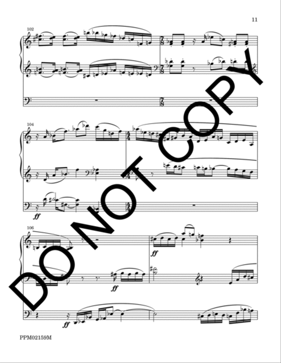 The Great Shofar is Sounded Organ scores gallery preview page 14