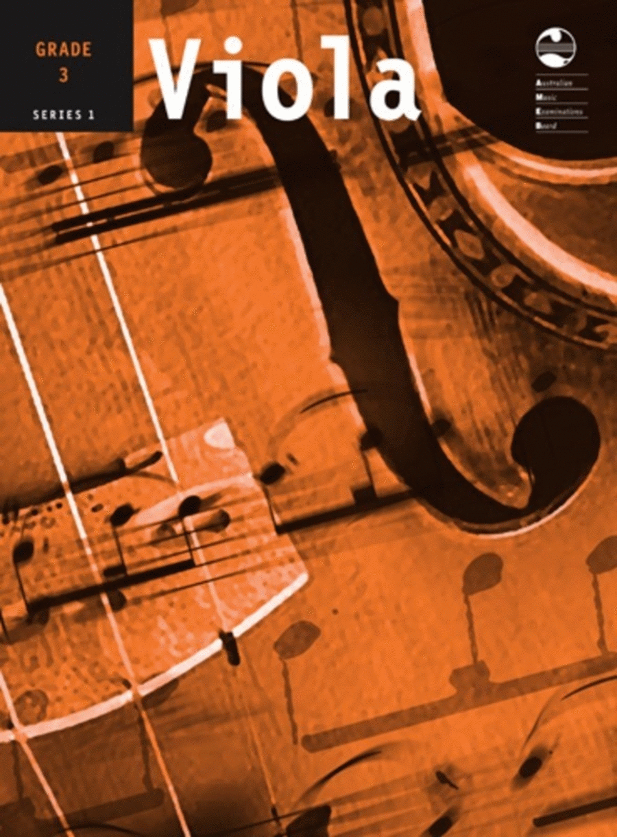 Viola Grade 3 Series 1 AMEB Viola scores gallery preview page 1