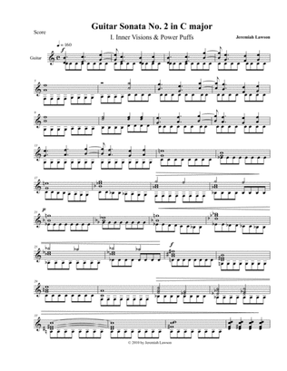 Guitar Sonata No. 2 in C major