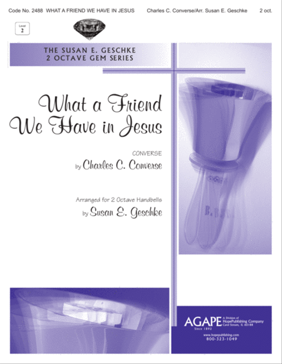 What a Friend We Have in Jesus 2-Octaves scores gallery preview page 1
