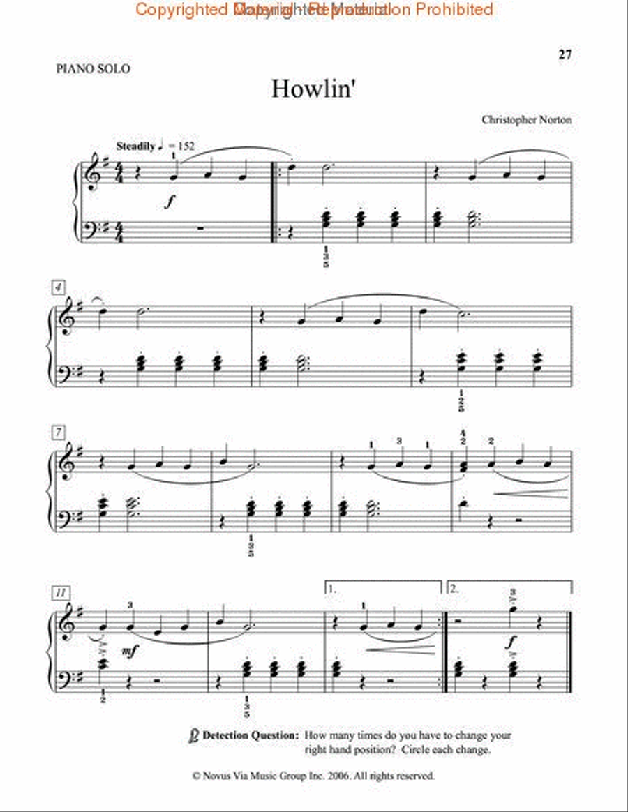 American Popular Piano - Repertoire Piano Method scores gallery preview page 3