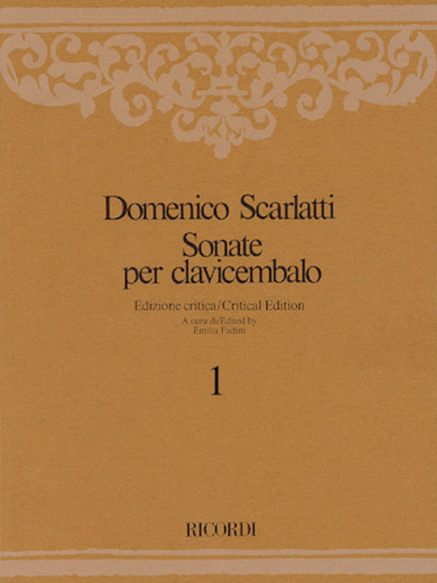 Sonate per Clavicembalo Volume 6 Critical Edition