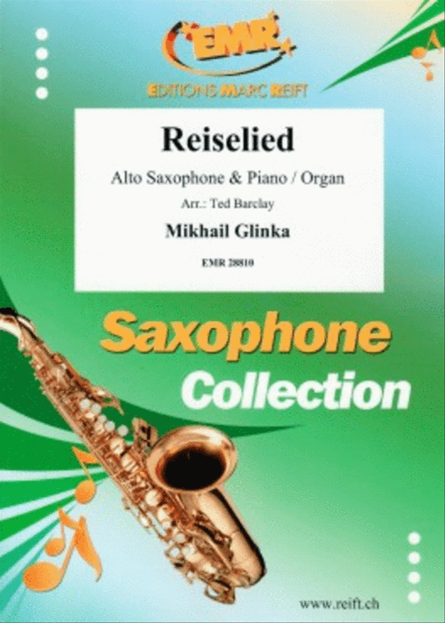 Reiselied Alto Saxophone scores gallery preview page 1