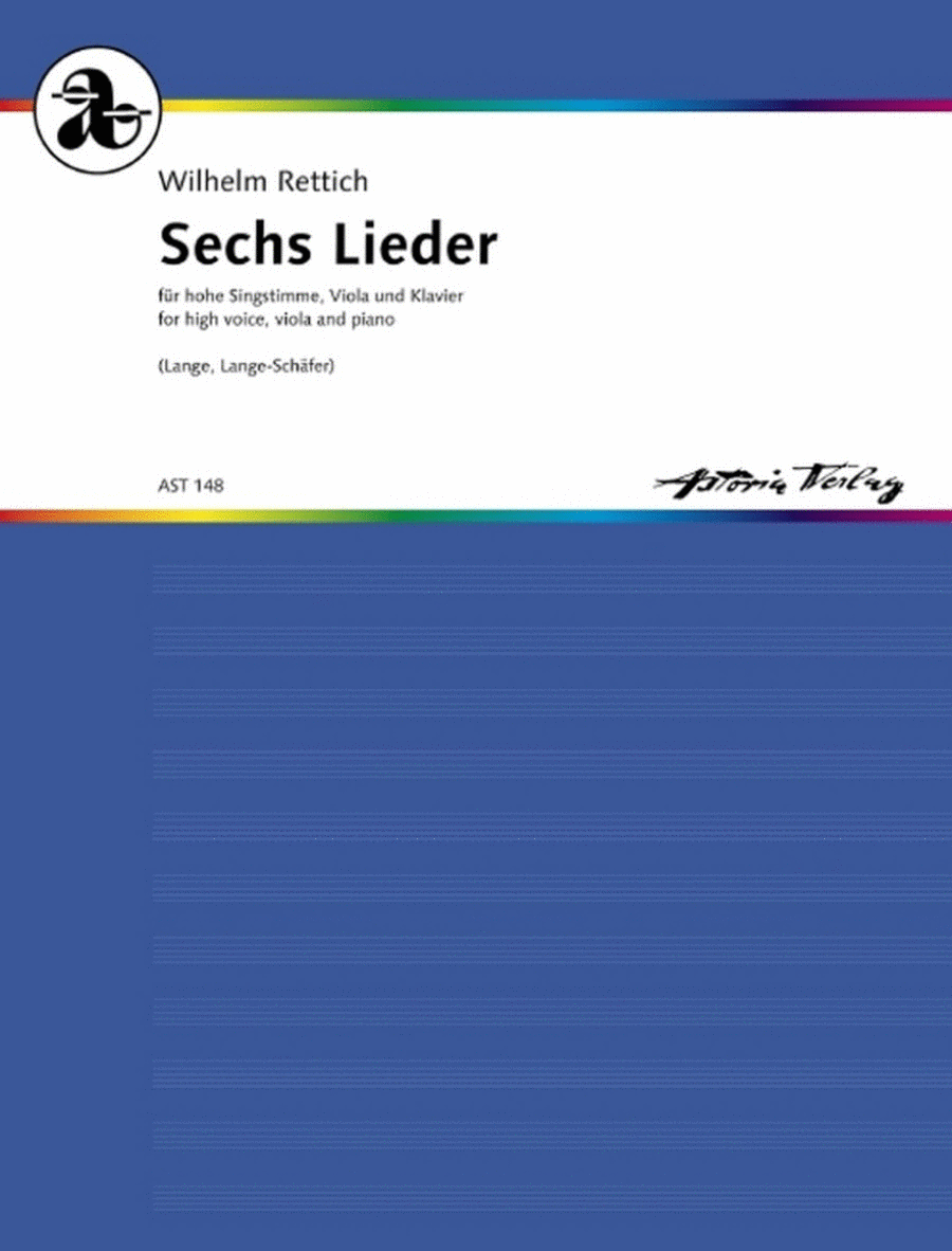 Sechs Lieder op. 176 High Voice scores gallery preview page 1