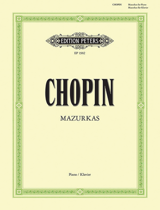 Book cover for Mazurkas for Piano