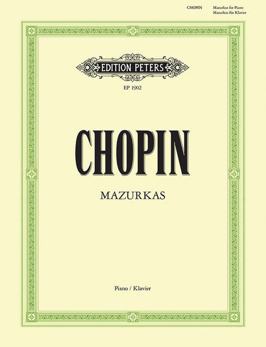 Mazurkas for Piano Mazurkas for Piano Piano scores gallery preview page 1