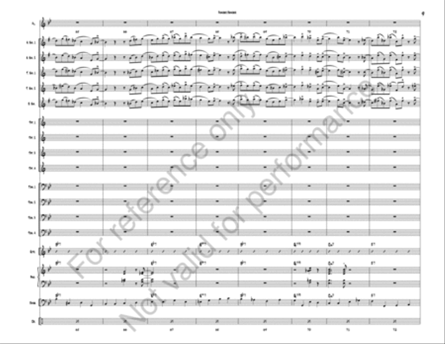 Fender Bender Jazz Ensemble scores gallery preview page 11
