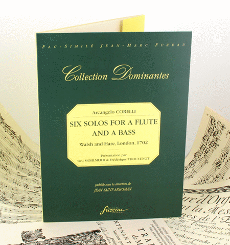 Six solos for a flute an a bass, 1702