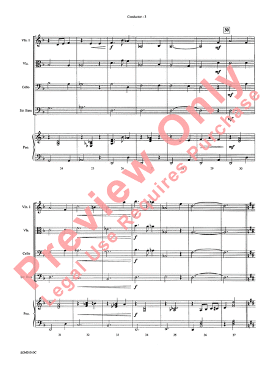 Themes from Harry Potter String Orchestra scores gallery preview page 6