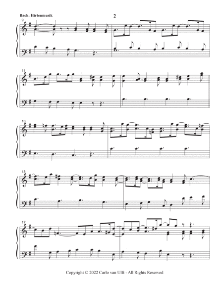 Hirtenmusik (Christmas Oratorio, BWV 248, No. 10)