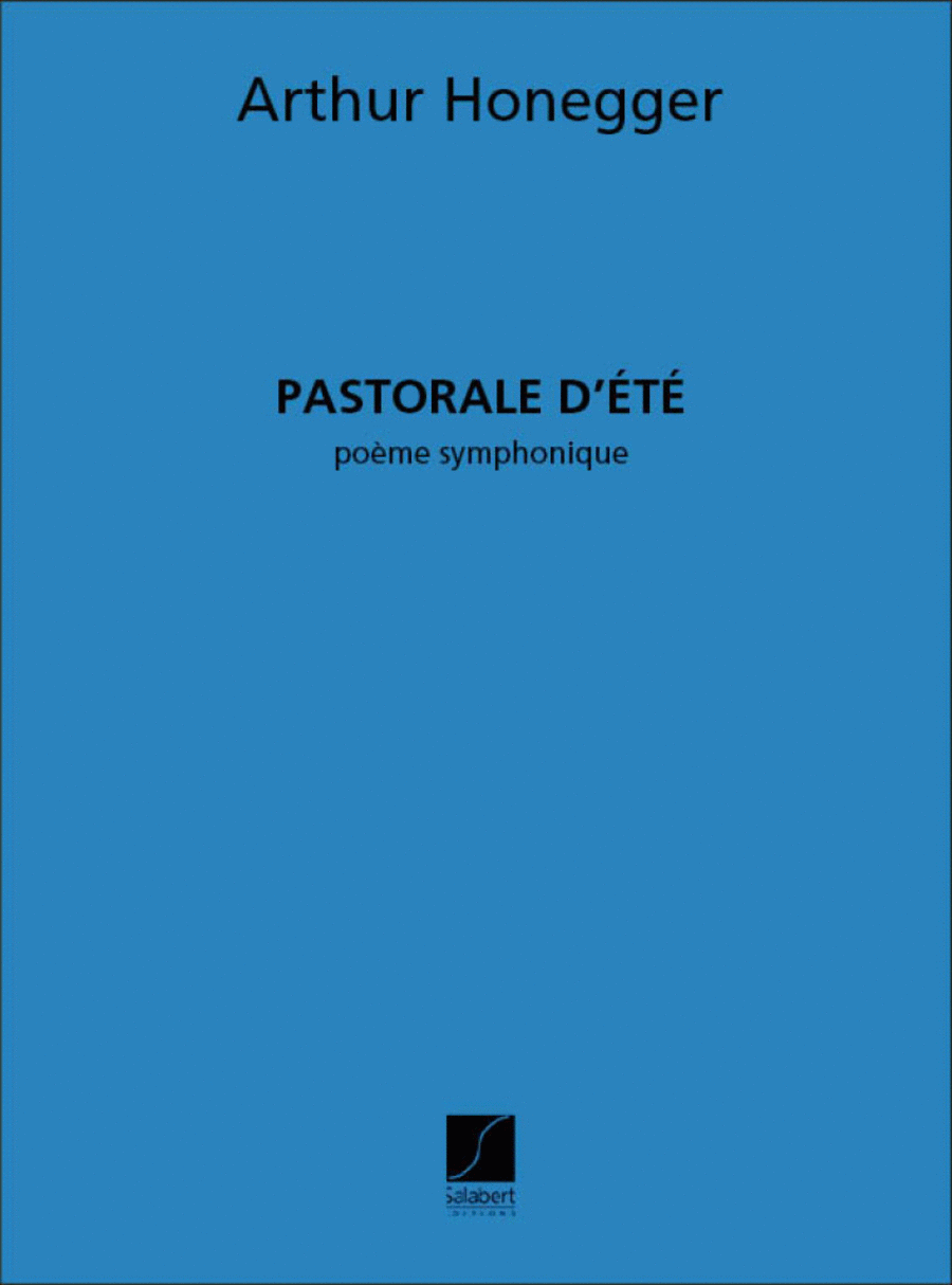 Pastorale D'Ete Orchestre Partition Score scores gallery preview page 1