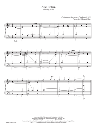 New Britain (Hymn Harmonization)