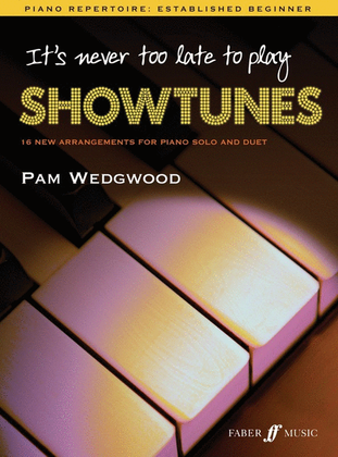 Book cover for Its Never Too Late To Play Showtunes