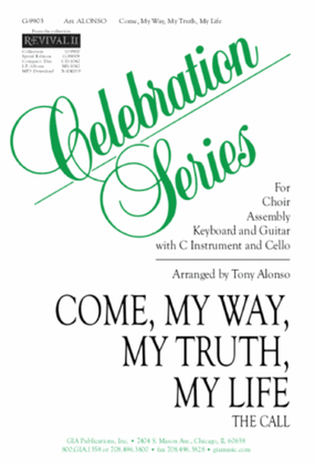 Book cover for Come, My Way, My Truth, My Life - Guitar edition