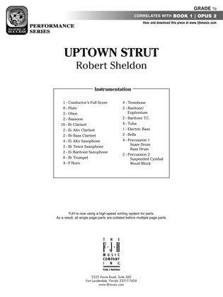 Uptown Strut: Score