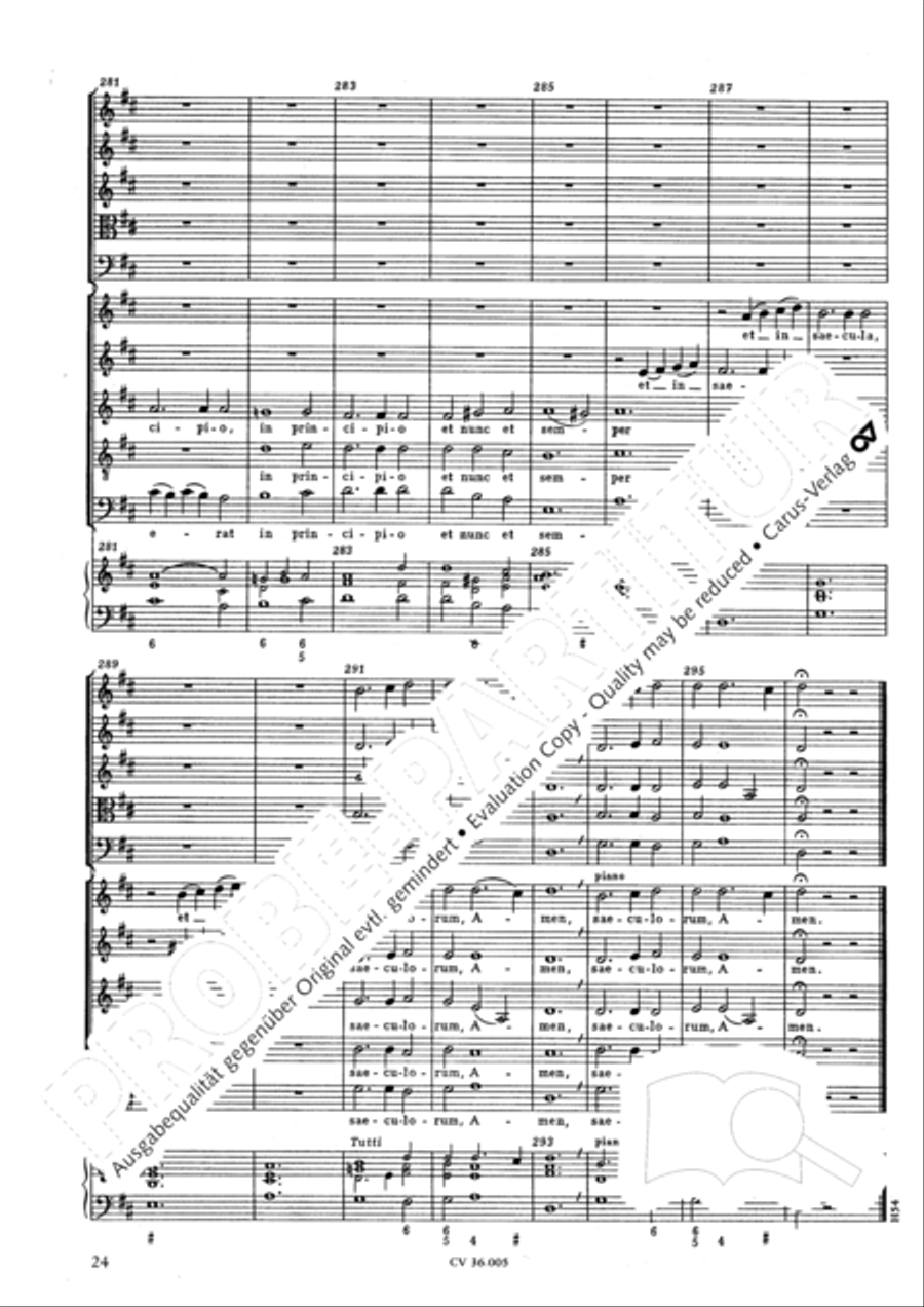Magnificat Magnificat SSATB scores gallery preview page 25