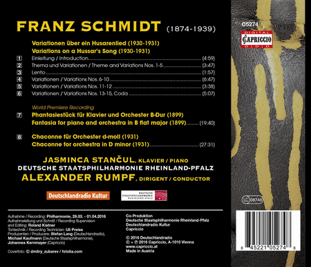 Franz Schmidt: Variations on a Hussar's Song