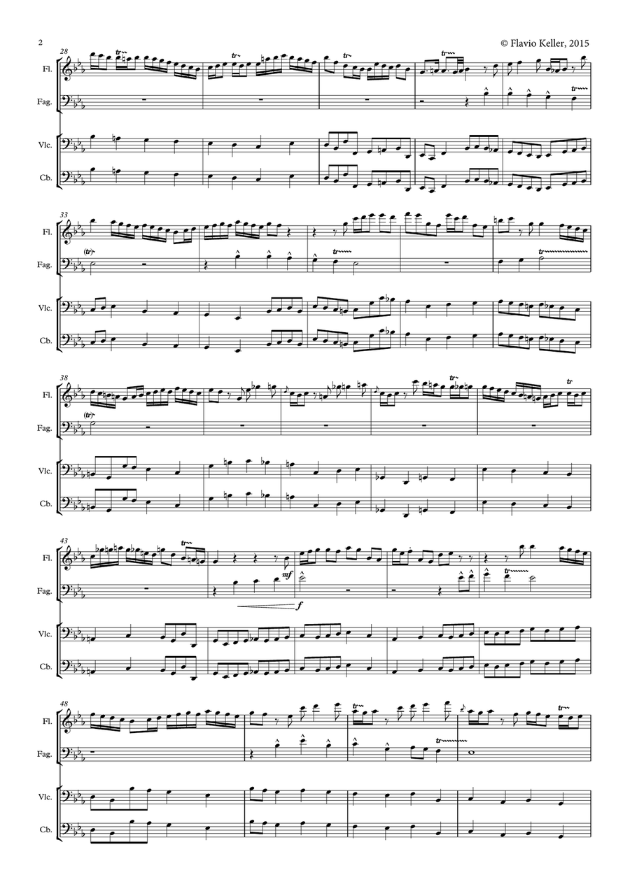 Organ chorale prelude 