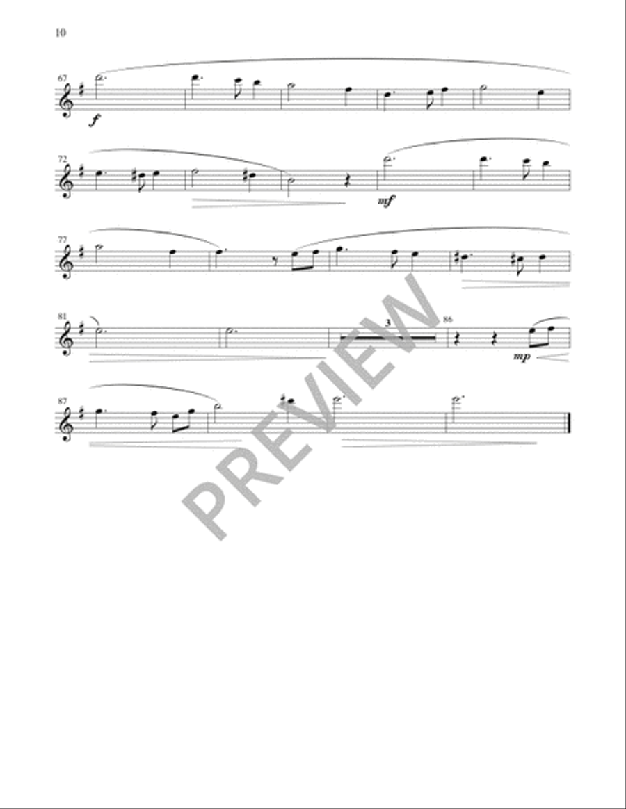 Lullay, Thou Son of Mary, 3 oct. edition - Handbells 3-Octaves scores gallery preview page 11