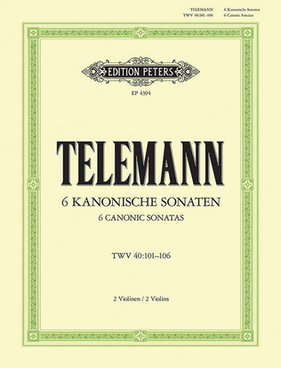 Book cover for Canonic Sonatas