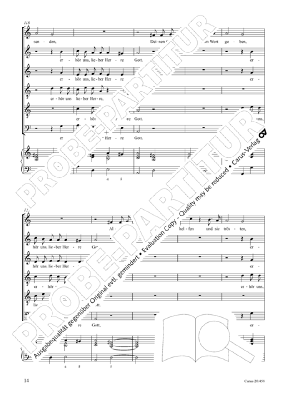 Litania Litania SATTB scores gallery preview page 15