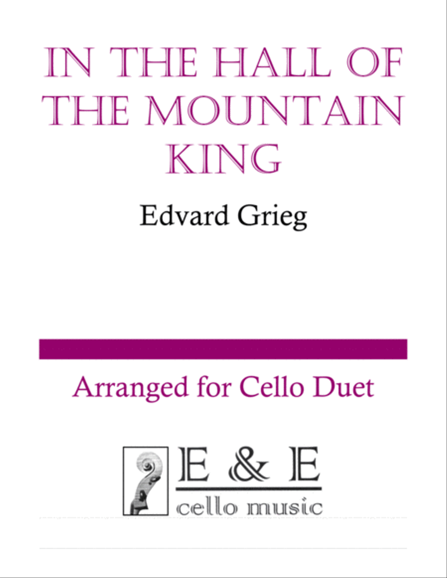 In the Hall of the Mountain King Set of Parts scores gallery preview page 1