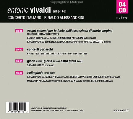 Vivaldi & Alessandrini Box Set