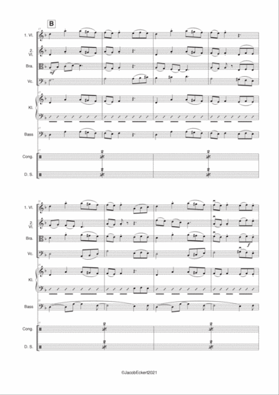 Batum Türküsü Chamber Music scores gallery preview page 3
