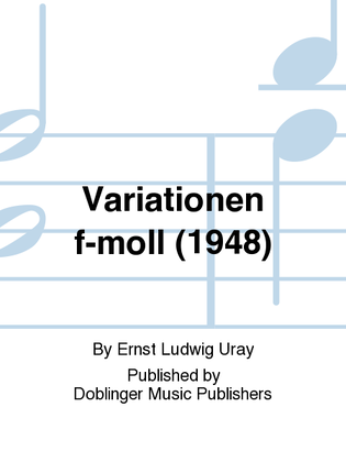 Variationen f-moll (1948)