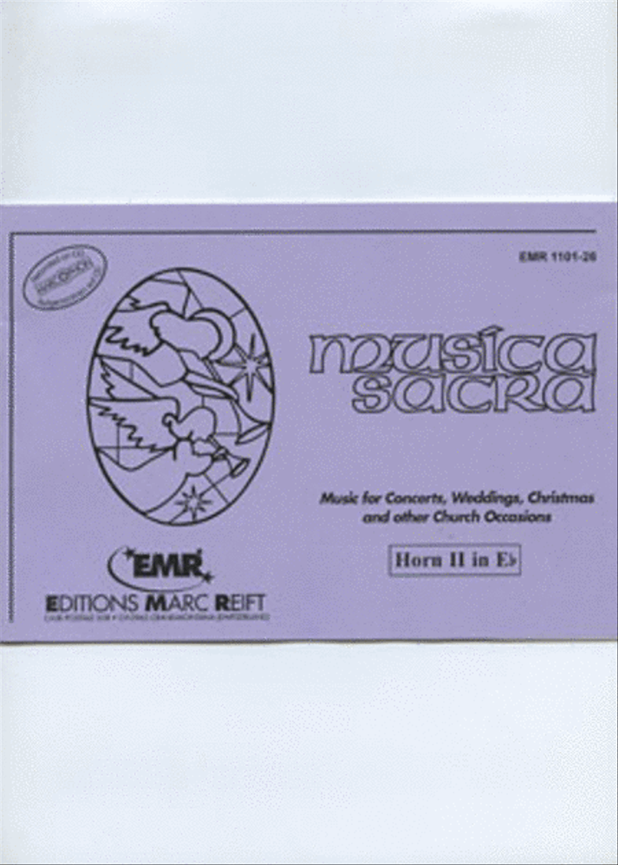 Musica Sacra Musica Sacra Concert Band scores gallery preview page 1