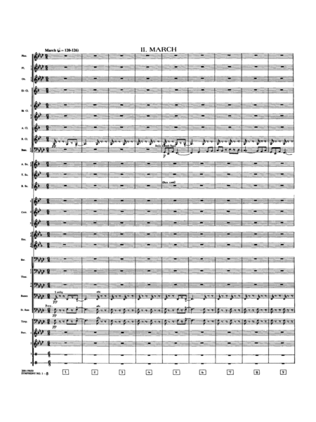 Symphony No. 1 For Band