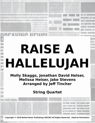 Book cover for Raise A Hallelujah