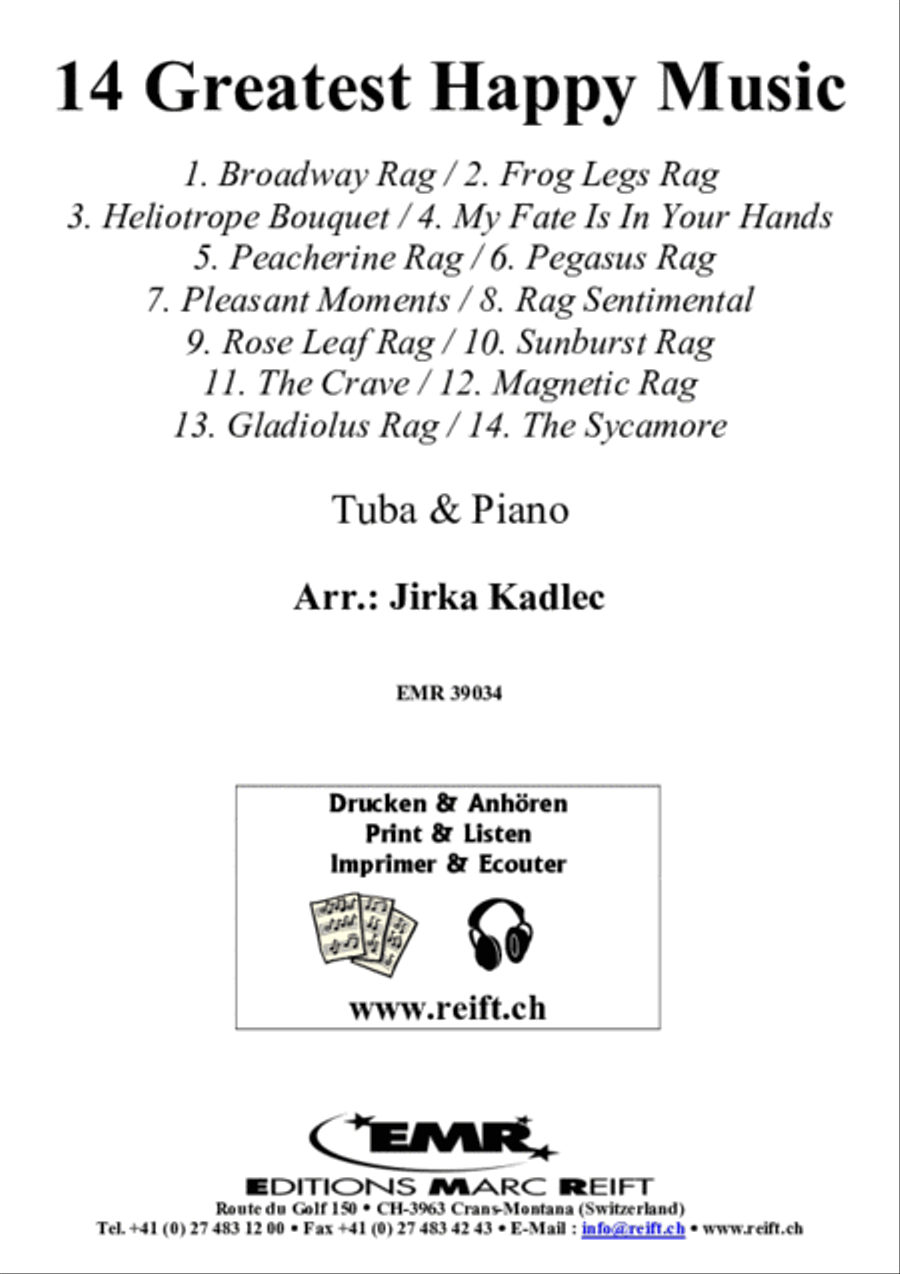 14 Greatest Happy Music Tuba scores gallery preview page 2