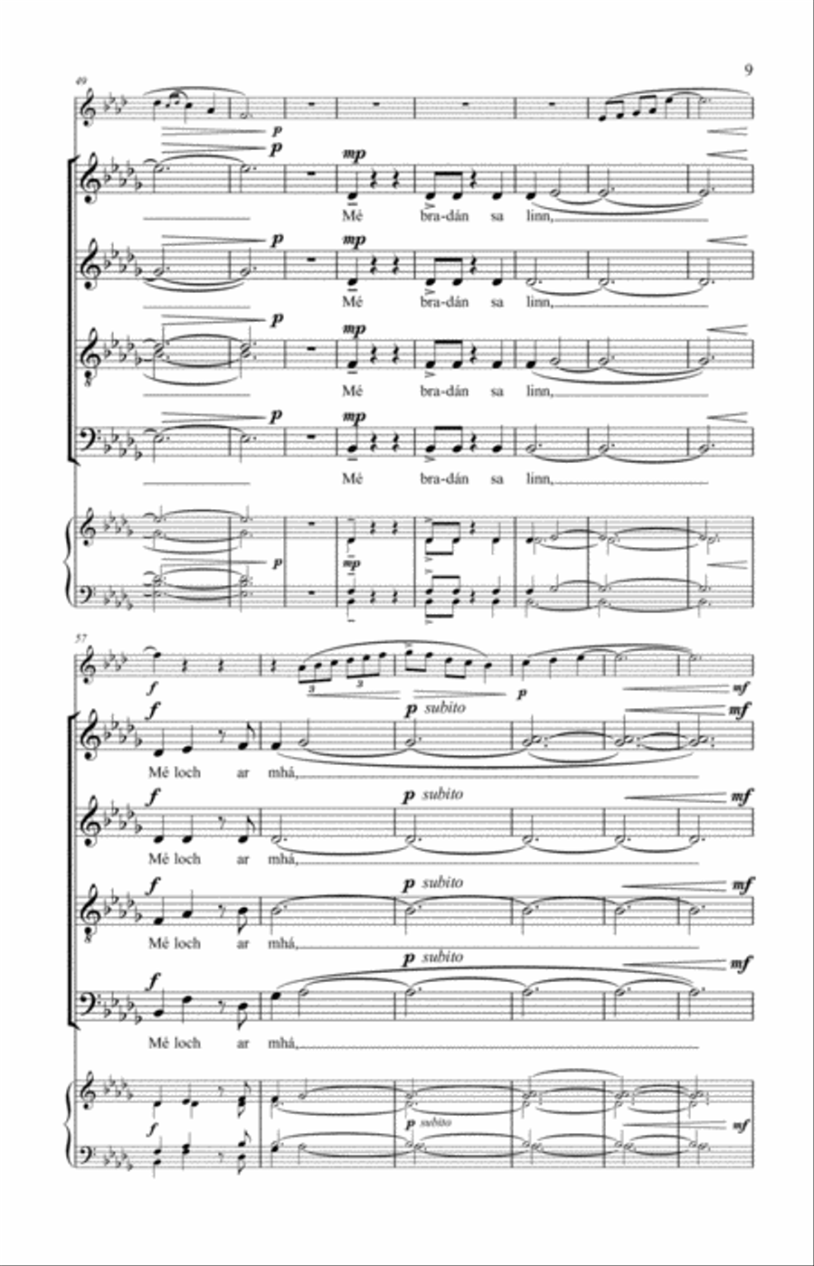 Aimhirgin 4-Part scores gallery preview page 6