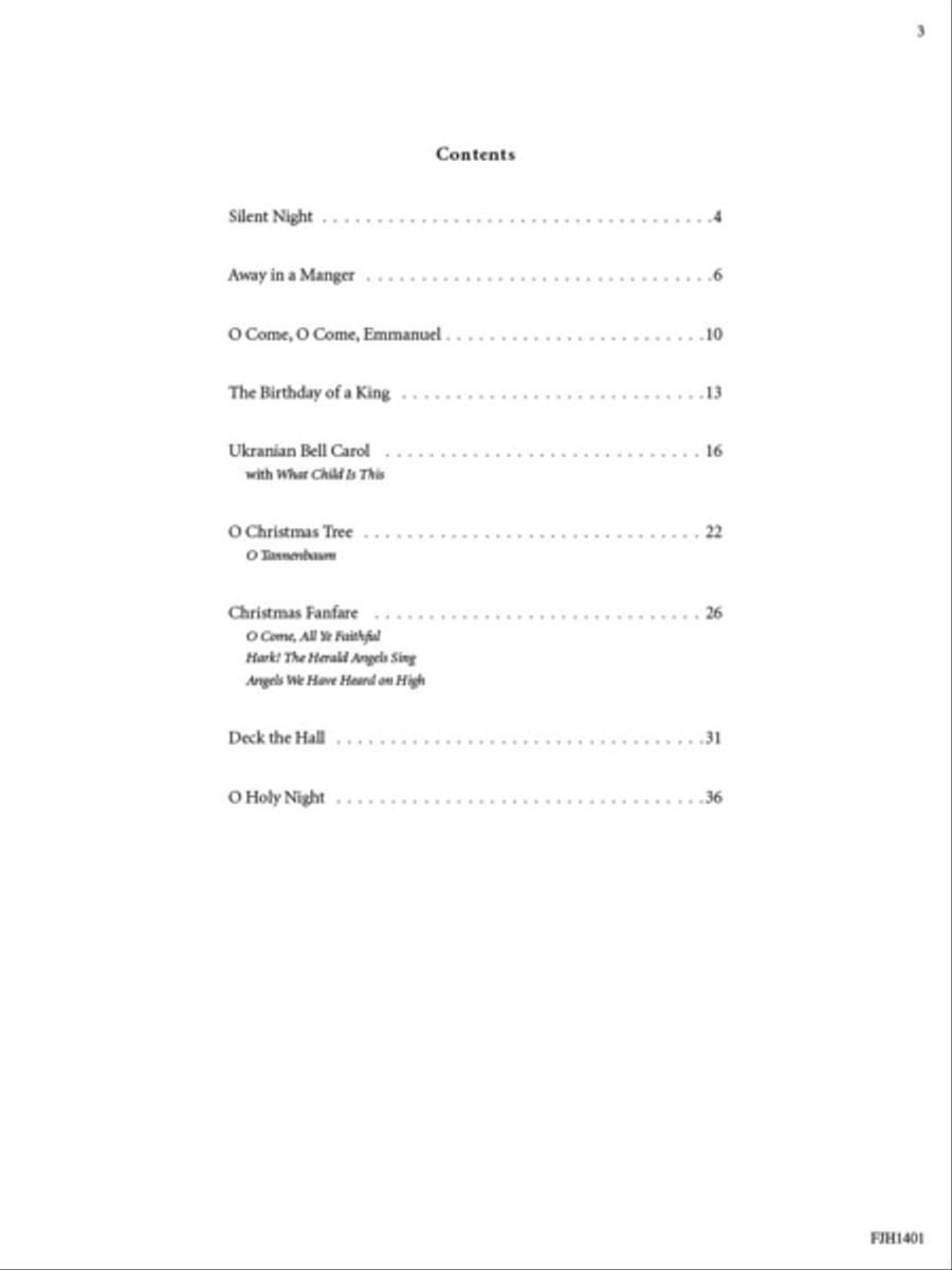A Smooth Jazz Christmas Piano Solo scores gallery preview page 2