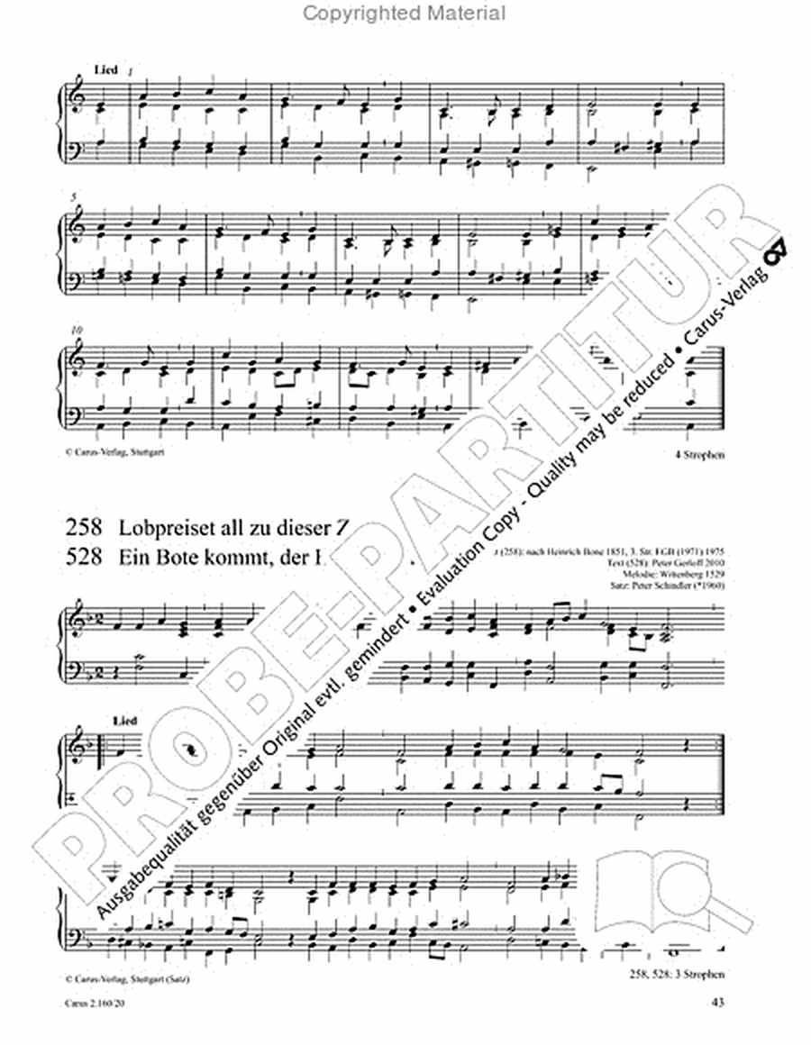 Chorbuch Gotteslob. Orgel-Begleitband