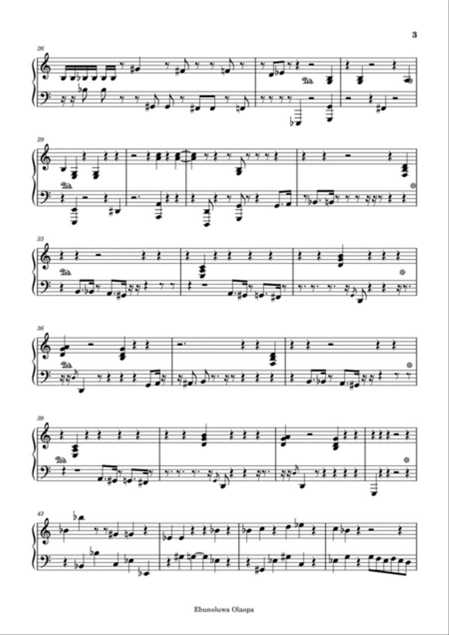 FABBER FABBER Piano Solo scores gallery preview page 3